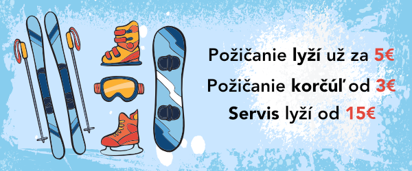 Požičovňa a servis za najlepšie ceny